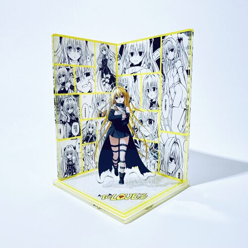 金色暗影伊芙周边手办出包王女漫画二次元少女动漫亚克力三插立牌