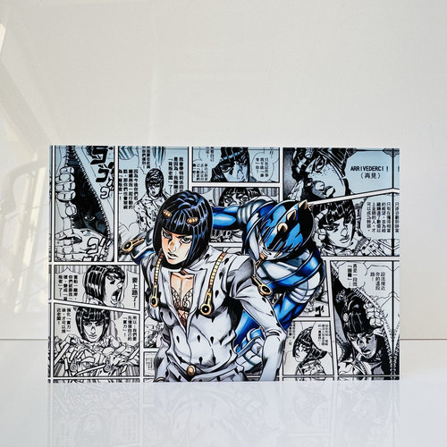 布加拉提jojo的奇妙冒险黄金之风动漫周边立牌桌面摆件亚克力砖