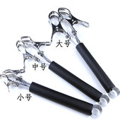 艾灸双头夹不锈钢手持艾条夹子粗细艾条支架艾灸器具艾条悬灸架子