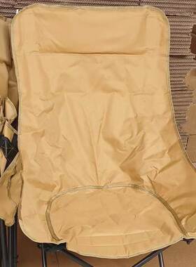 户外折叠椅月亮椅替换布加粗加厚牛津布椅面月亮椅坐垫折叠椅坐垫