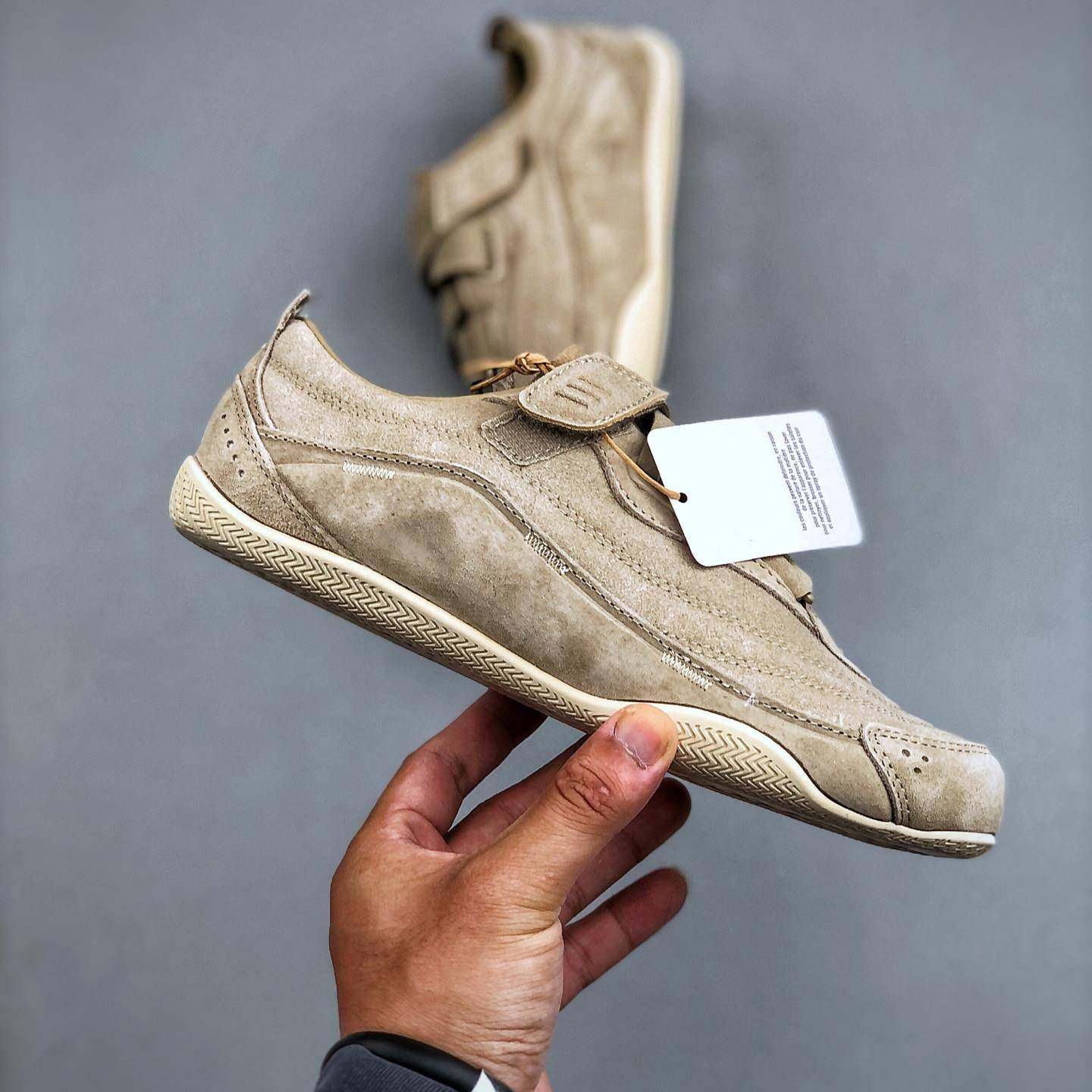 今年女款新款复古时尚轻便软底棕色德训鞋日常舒服好看休闲单鞋,女鞋,时尚休闲鞋,淘宝优惠券,粉丝福利购,淘宝优惠卷