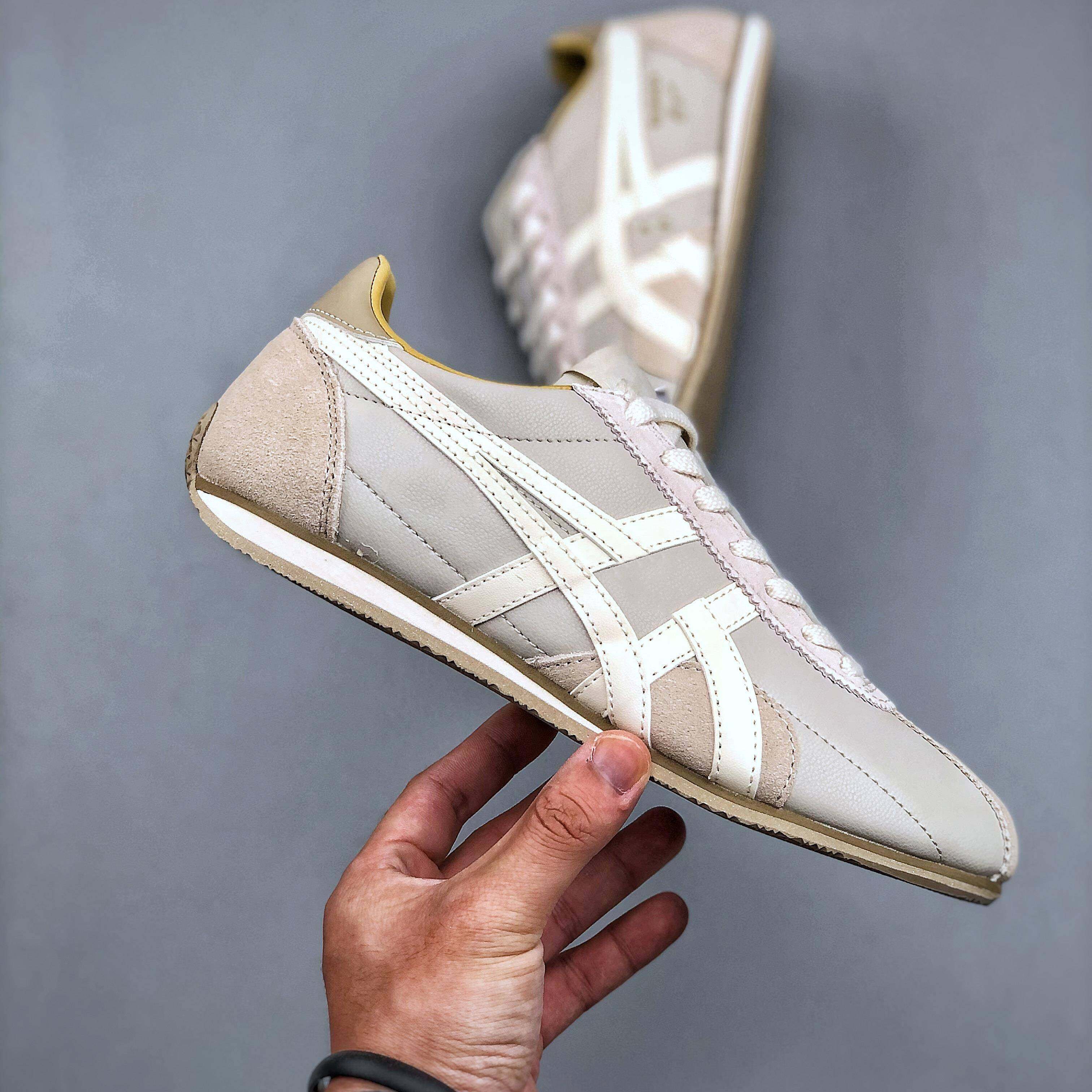 2026年休闲薄底百搭小白鞋平底德训鞋日系老虎鞋逛街上班通勤女鞋,女鞋,时尚休闲鞋,淘宝优惠券,粉丝福利购,淘宝优惠卷