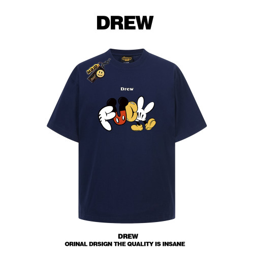 drew美式恶搞米奇纯棉宽松T恤