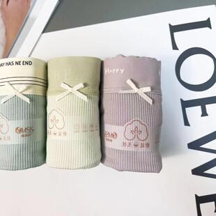 3条装情时美中高腰女士莫代尔内裤舒适透气抗菌内档90-150斤