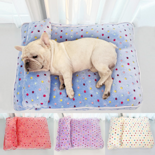 宠物狗窝垫法斗柯基狗窝可拆洗窝秋冬款加厚保暖柴犬垫子宠物睡垫