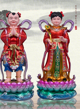 树脂招财神像家用供奉摆件