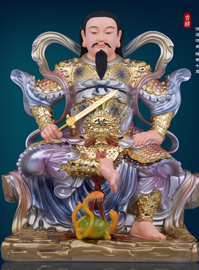 树脂中式家用真武大帝神像
