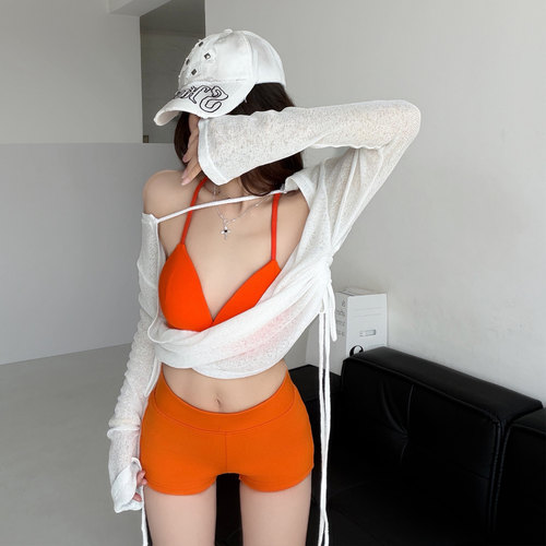 美式休闲低腰直筒显瘦短裤女夏季