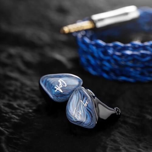 QOA蓝雾MistyBlue耳机入耳式hifi发烧级有线动铁圈铁井艾露联名款