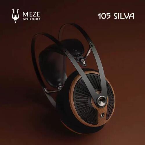 MEZE 105Silva/AER 轻量化开放式发烧HiFi动圈头戴式大耳有线耳机