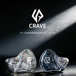 QDC CRAVE渴望入耳式耳机动圈动铁静电hifi发烧舞台监听耳返私模