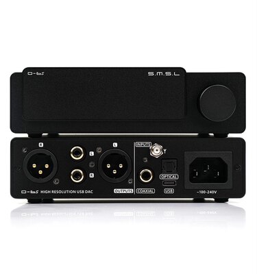 SMSL双木三林D6S ES9039Q2M 蓝牙5.1 XMOS MQA HIFI音频解码器DAC