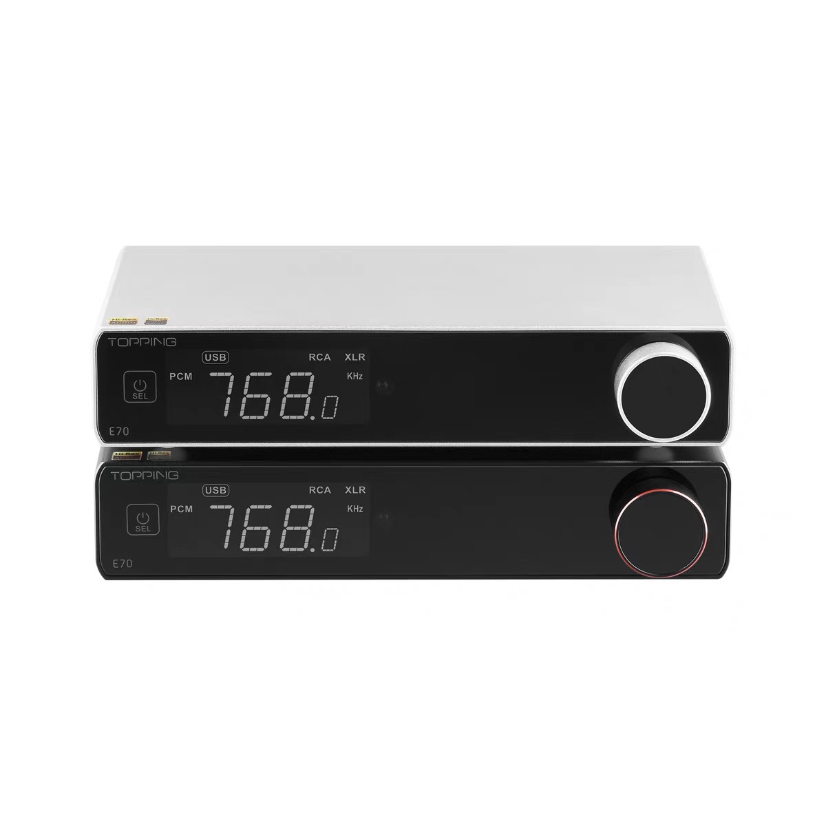 新品TOPPING拓品E70发烧音频解码器ES9028PRO DAC硬解DSD 蓝牙5.1