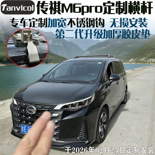 坦维柯尔M6pro行李架横杆无损
