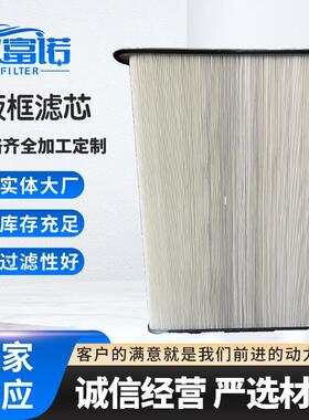 直销覆膜聚酯纤维滤板扁式除尘滤芯滤筒网可适用于Nederman尼的曼