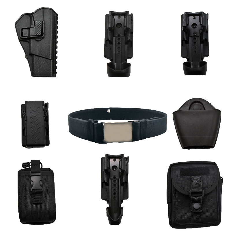 92G执勤腰带巡逻战术八件套快拔枪套快拆互换64/77枪腰套腰封套装