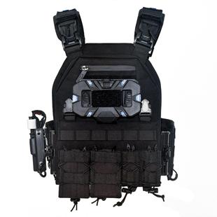 战术马甲快拆背心多功能轻量化耐磨牢固透气训练户外执勤黑作训