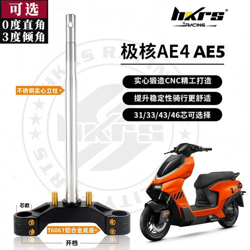 皇凯三星柱适用极核AE4MAX2