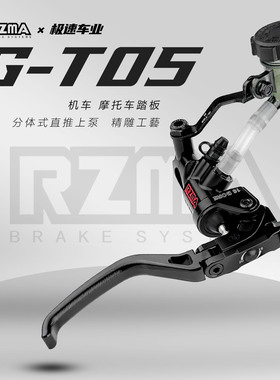 瑞祖玛GT05刹车上泵直推赛道适用摩托 九号极核上泵改装拉杆折叠