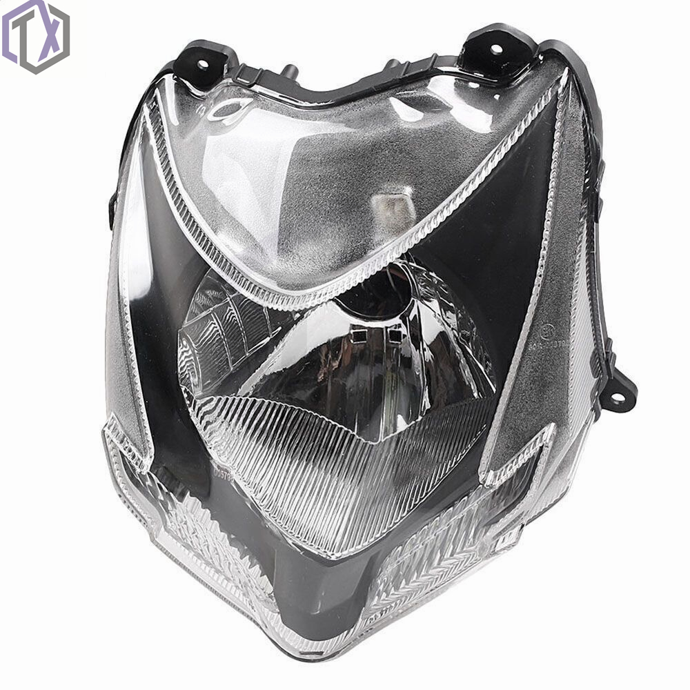 适用杜卡迪街头霸王EVO 街霸848前大灯车头大灯总成09-10-11-12年