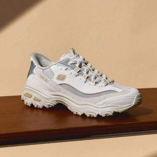Skechers斯凯奇男士熊猫鞋休闲舒适百搭耐磨厚底老爹鞋232408