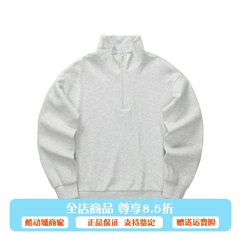 Skechers斯凯奇新款女士舒适亲肤柔软透气针织套头卫衣L324W048