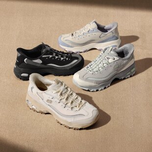 Skechers斯凯奇女士老爹鞋厚底透气舒适百搭潮流运动鞋150866