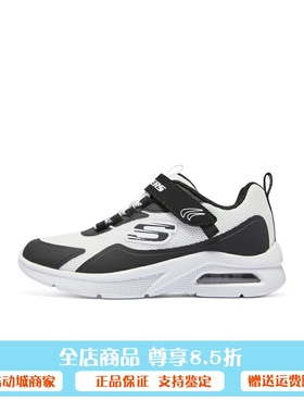 代购斯凯奇女童夏季时尚魔术贴轻便休闲跑步运动鞋319014L