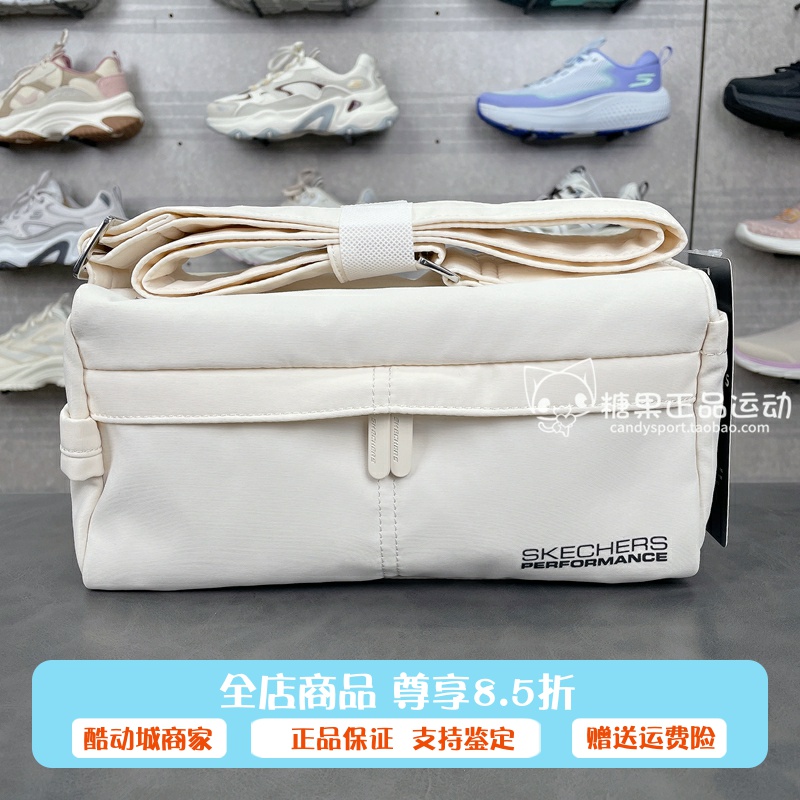SKechers斯凯奇男女同款轻巧便携舒适百搭运动单肩斜挎包P125U006