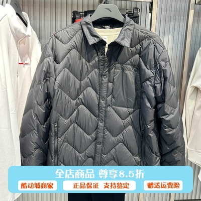 安踏羽绒服轻薄外套夹克男款2025冬季款保暖简约百搭152547928