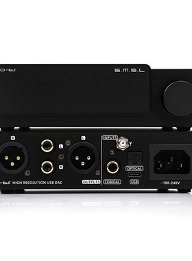 SMSL双木三林D6S ES9039Q2M 蓝牙5.1 XMOS MQA HIFI音频解码器DAC