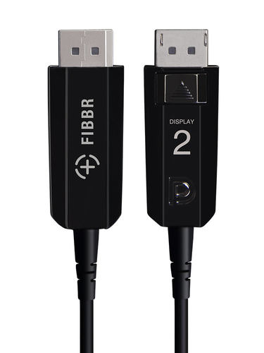 FIBBR菲伯尔光纤DP线公对公1.4版8k连接线displayport工程线144HZ