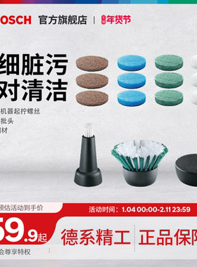 Bosch/博世多功能家用洗锅刷碗浴缸洗手台去污清洁刷清洁片
