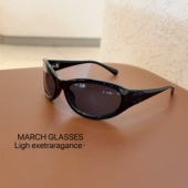 Jennie同款 发箍墨镜女复古百搭大框显瘦防紫外线高级感太阳眼镜潮