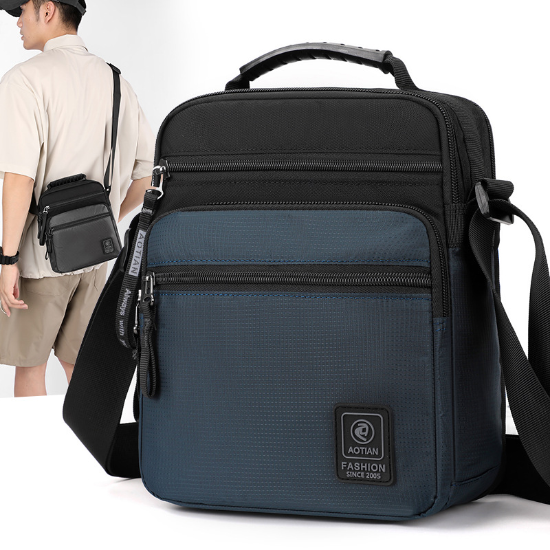 牛津布运动斜挎包奥天时尚