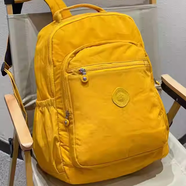 BoBo博卜女士户外运动大容量水洗帆布多层双肩包旅游旅行背包书包