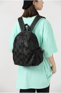 2025新款小款式双肩包男女小背包潮流轻便书包夏季休闲短途旅行包