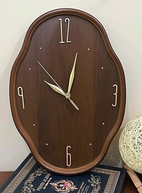 中古风时钟diy材料包客厅挂钟