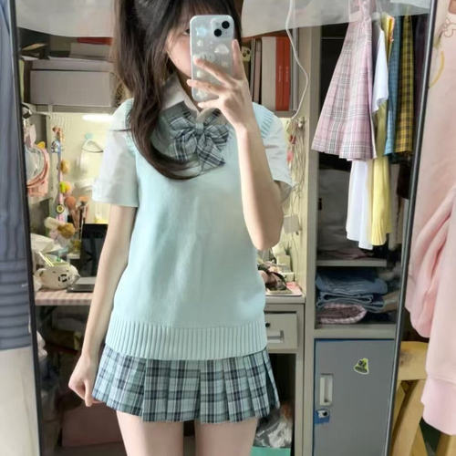 JIC薄荷意/原创JK制服裙