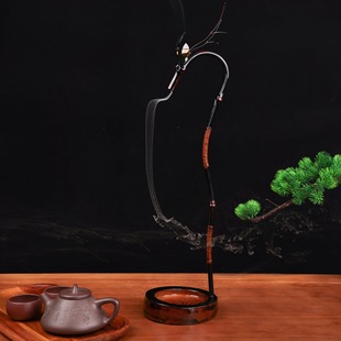 龙挂香竹架中式 竹制龙形龙线香挂香倒流香香插大漆工艺纯手工制作