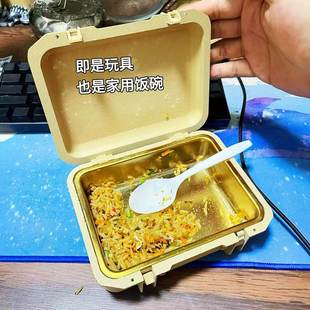 干员盒子饭盒三角洲饭盒3D打印干员盒子不锈钢内胆饭碗三角洲同款