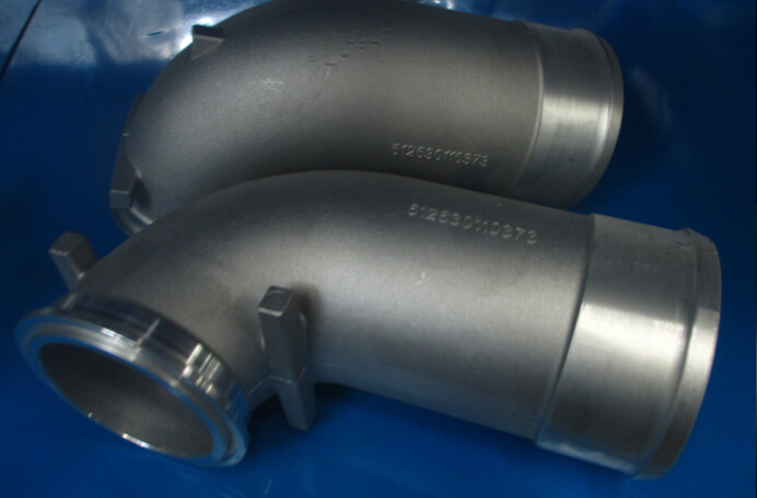 潍柴发动机增压器进气短管WP10 290马力 336马力进气短管原厂配件