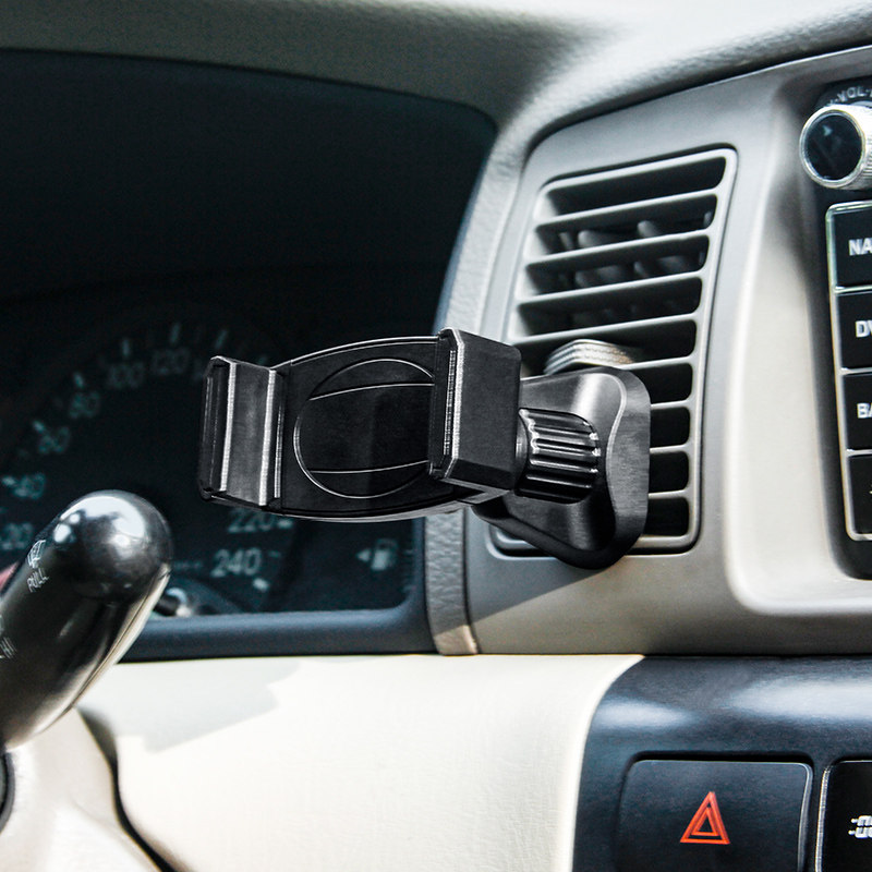 AIR OUTLET CLIP ACCESSORIES CAR NAVIGATION UNIVERSAL FIXED CHUCK THREE-LEGGED HOOK AIR CONDITIONING MOUTH MOBILE PHONE BRACKET CHUCK