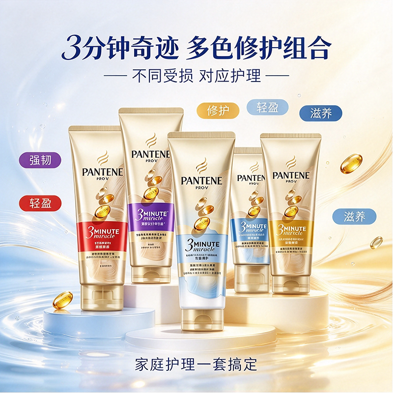 潘婷护发素180ml多效损伤修护