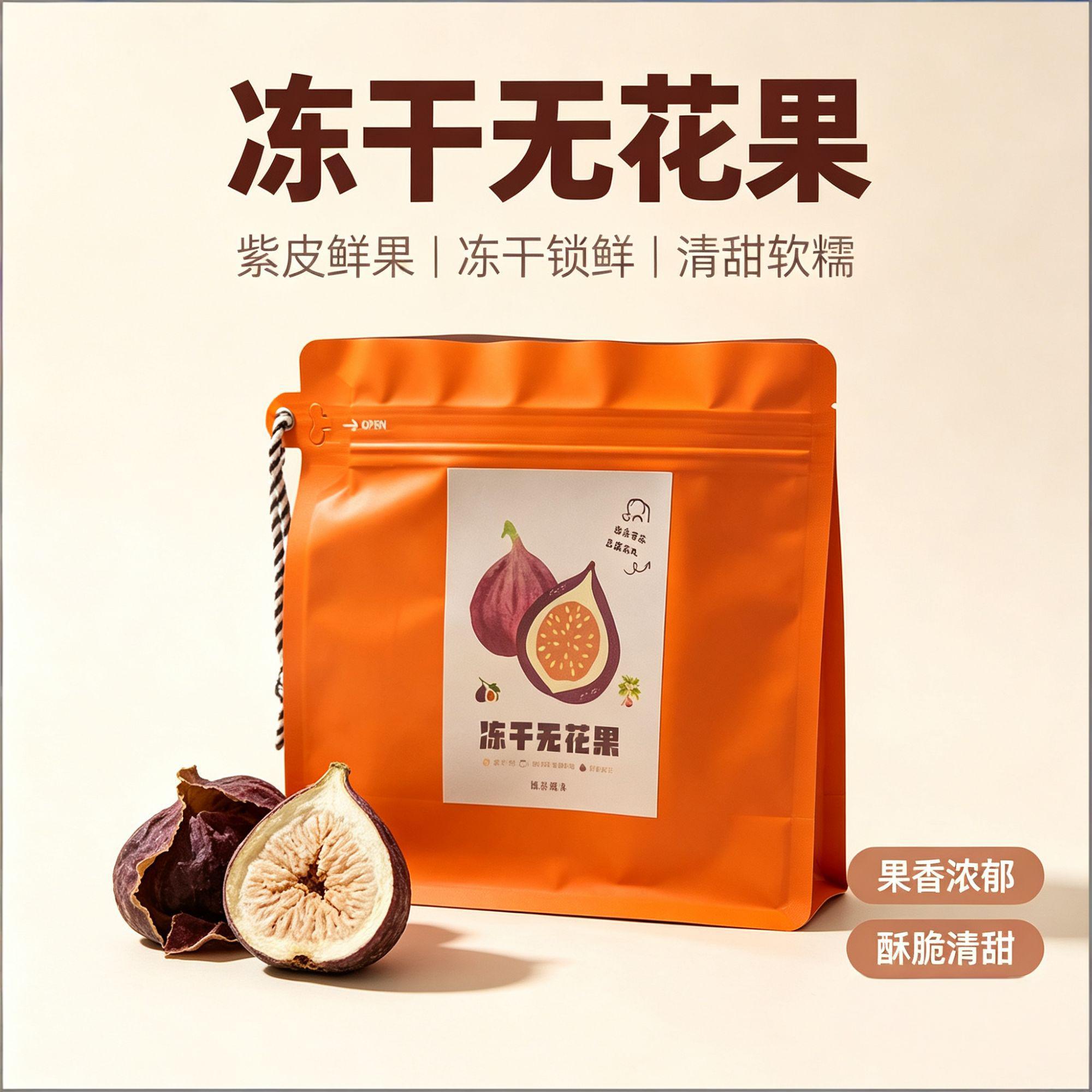 紫皮冻干无花果零食冻干果干休闲小零食