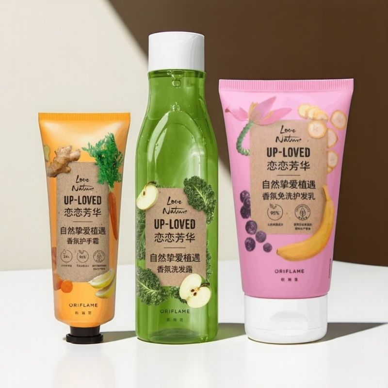 欧瑞莲自然挚爱旅行三件组植遇香氛洗发露水免洗护发乳护手霜正品