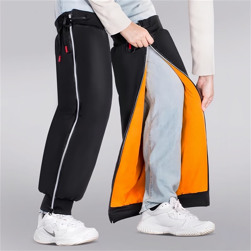 护膝骑车御寒摩托车骑行护具电动车护腿神器冬季保暖神器防寒