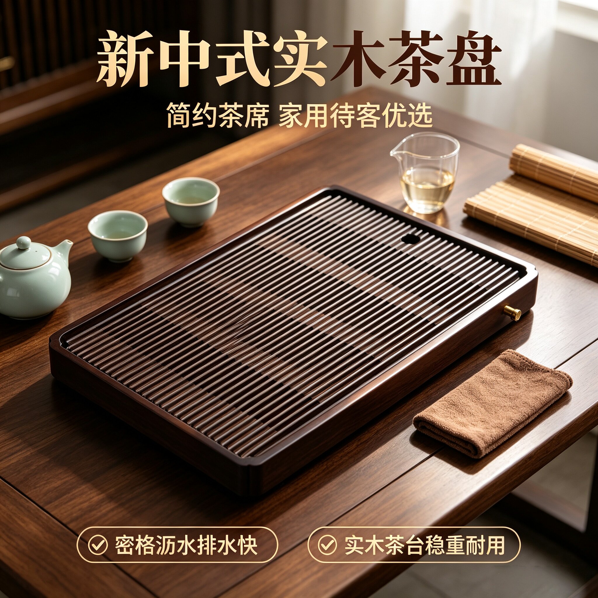 茶盘高端大气上档次家用图片
