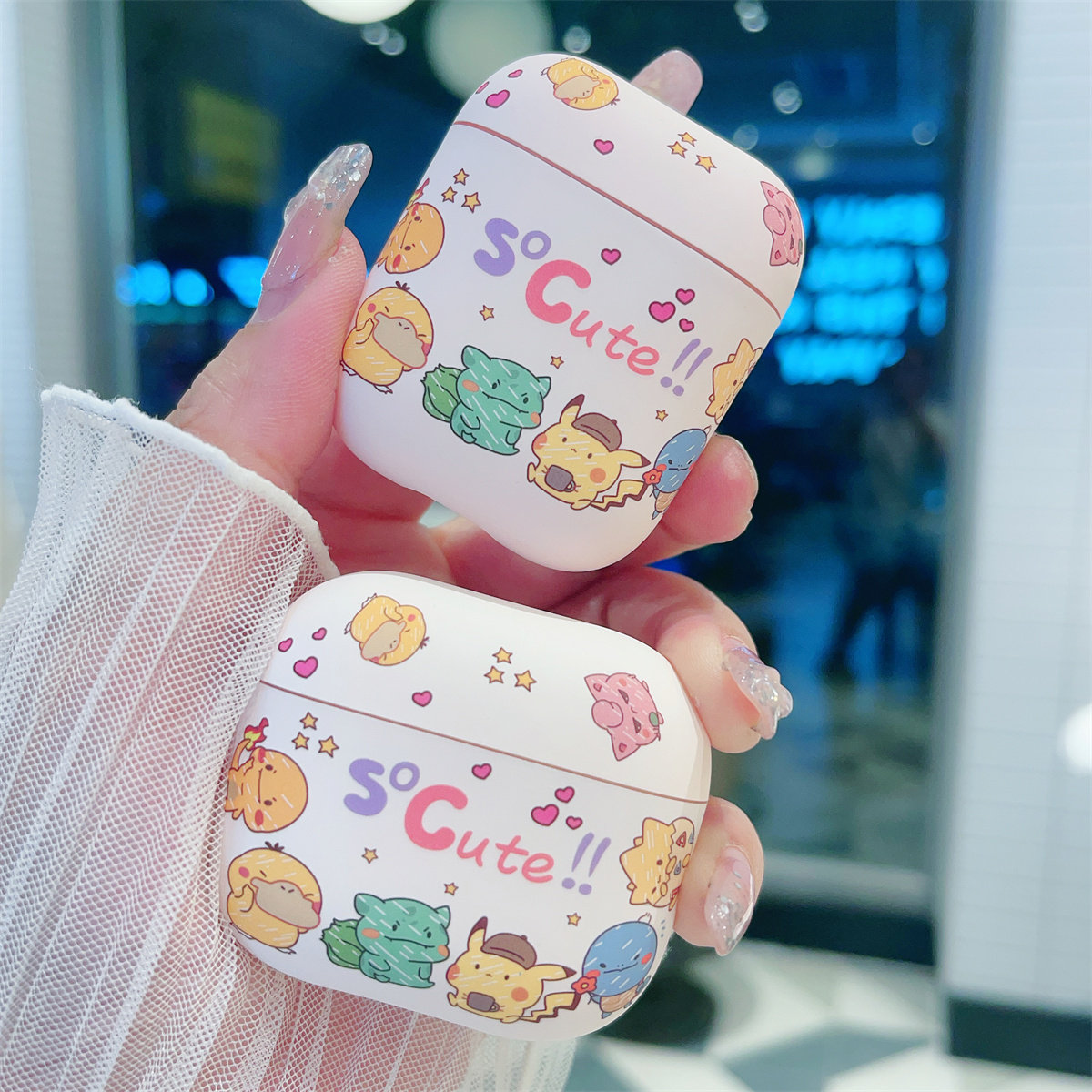 适用AirPodspro2保护套神奇宝贝苹果AirPods3耳机壳精灵宝可梦airpods卡通二代无线蓝牙可爱硅胶磨砂软壳三代