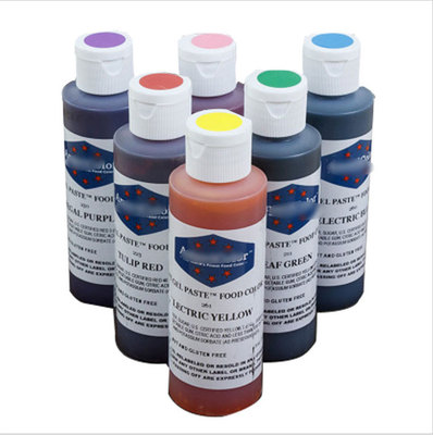 128克美国AC食用色膏 色素 4.5oz 翻糖干佩斯烘焙用